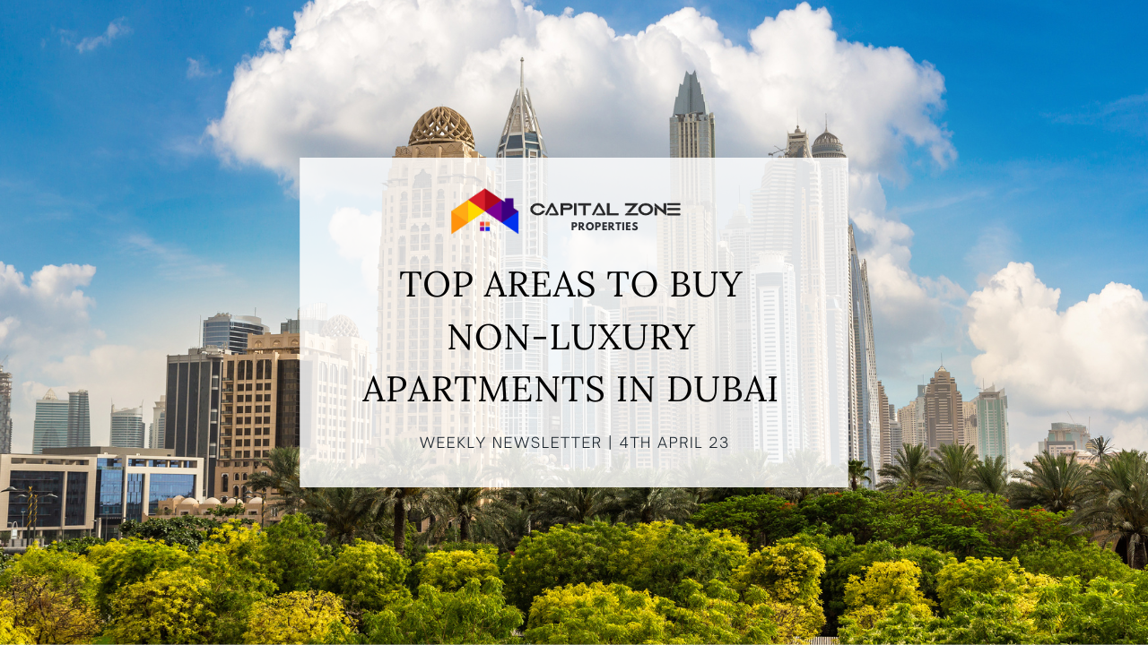 Top Areas to Buy NonLuxury Apartments in Dubai Capital Zone