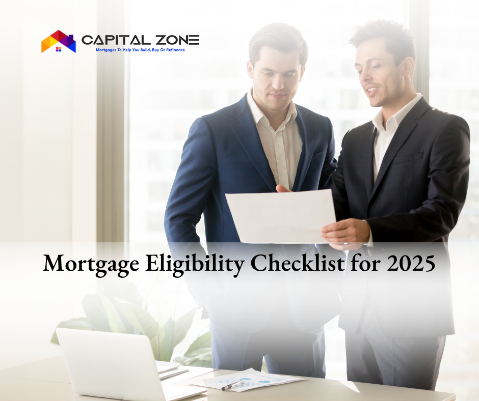 mortgage eligibility checklist for 2025